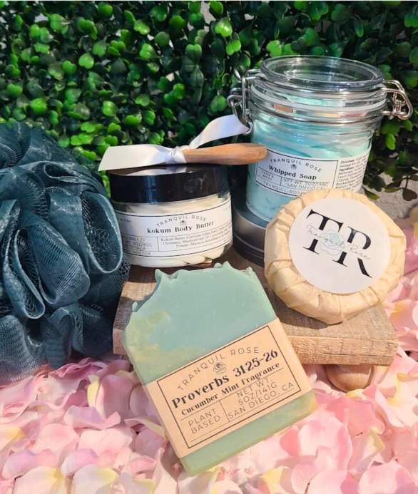 Tranquil Rose Luxury Spa Set