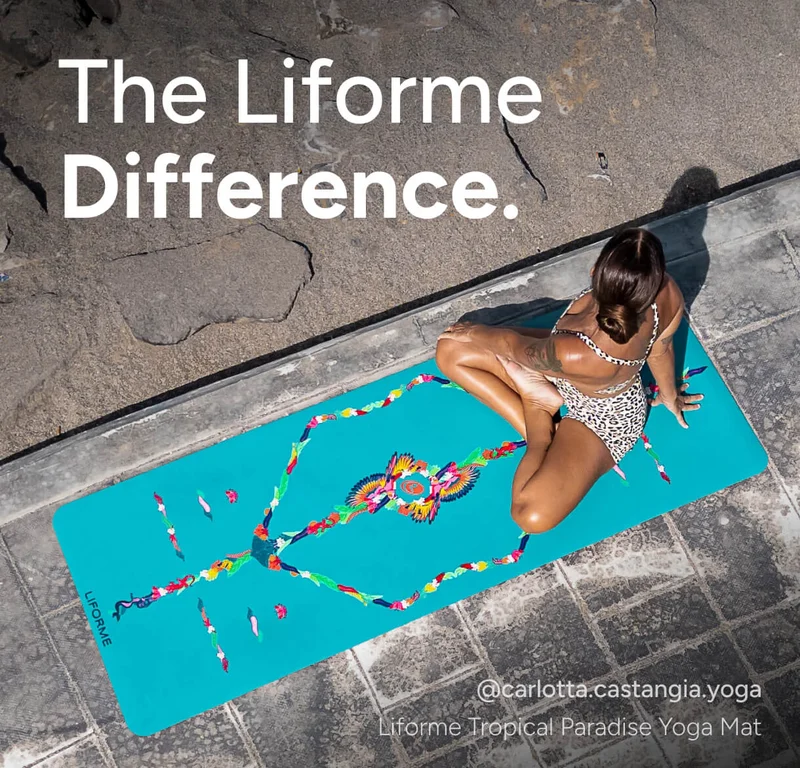 The Liforme Difference – Liforme Tropical Paradise Yoga Mat