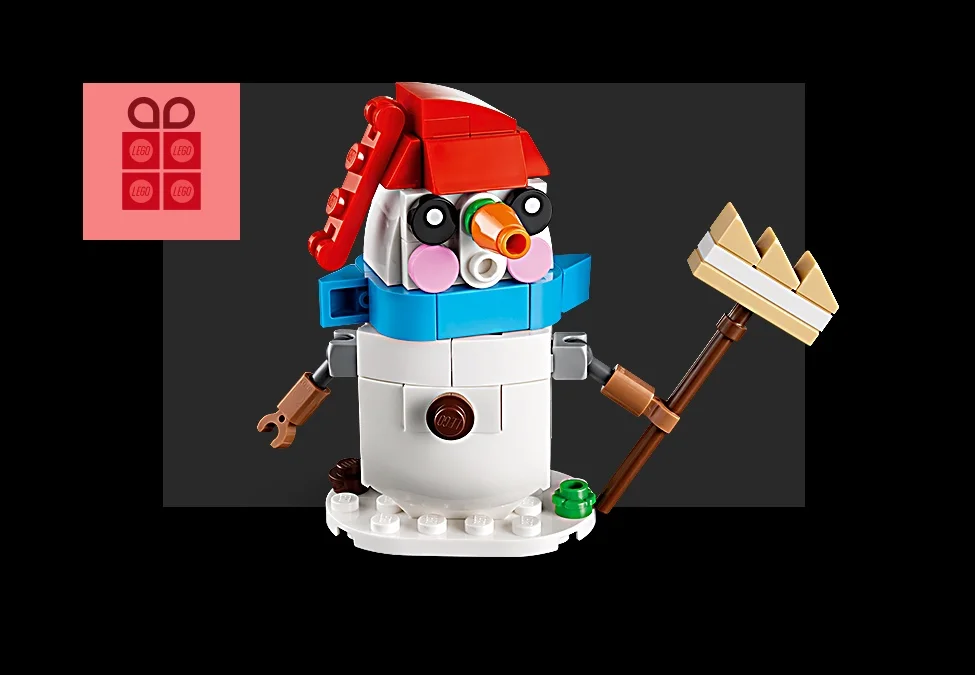 Shop in-store to get this Snowman gift
