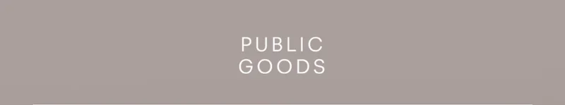Public Goods