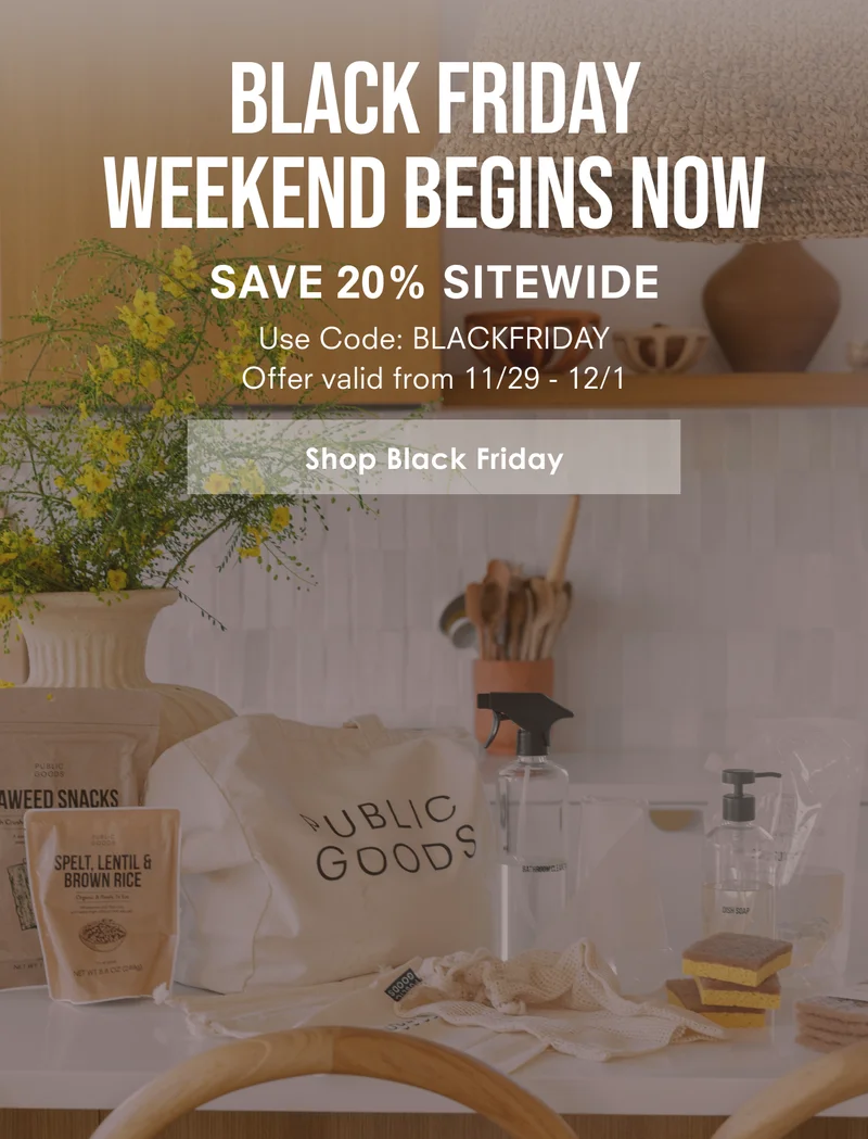 Black Friday Weekend Begins Now
