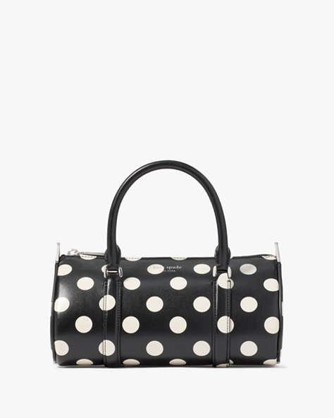 Spade Icon Small Barrel Bag