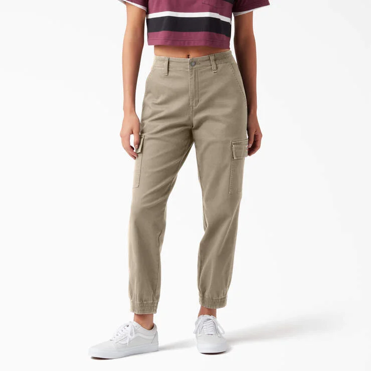 Women's High Rise Fit Cargo Jogger Pants