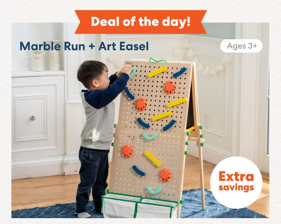 Marble Run + Art Easel