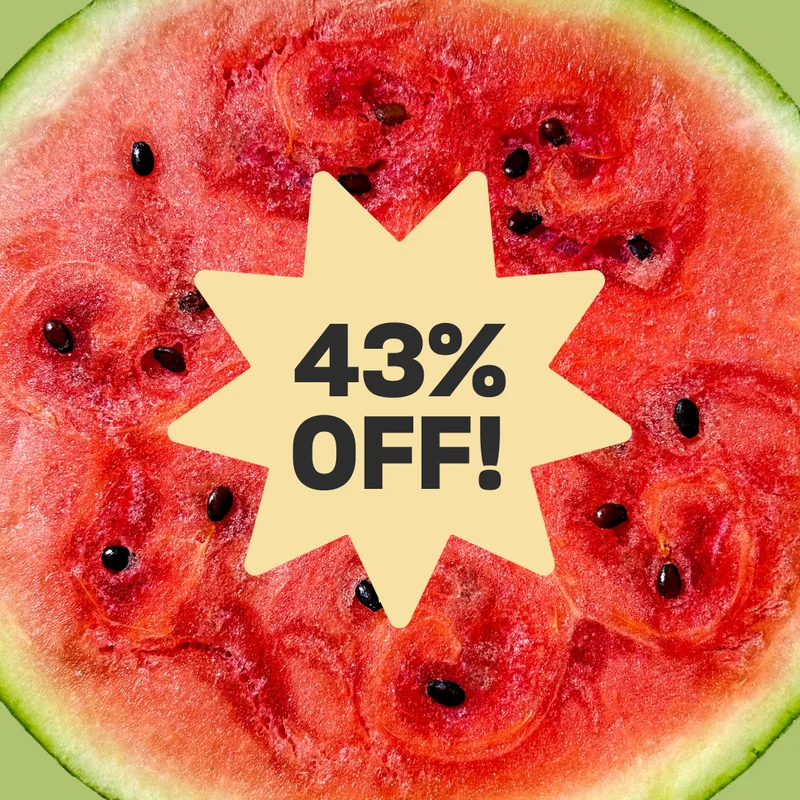 Seeded watermelon