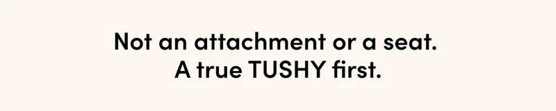 MEET TUSHY HANDHELD BIDET