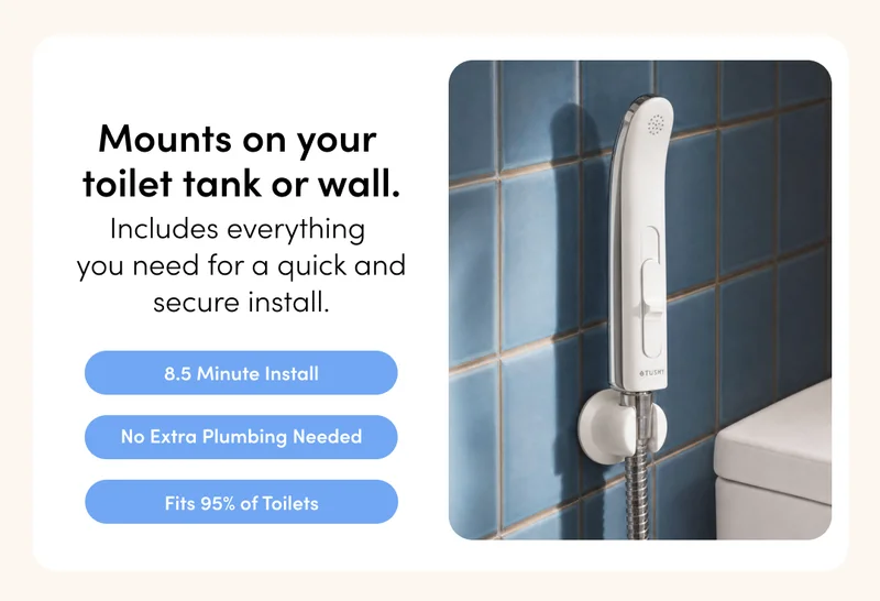 MEET TUSHY HANDHELD BIDET