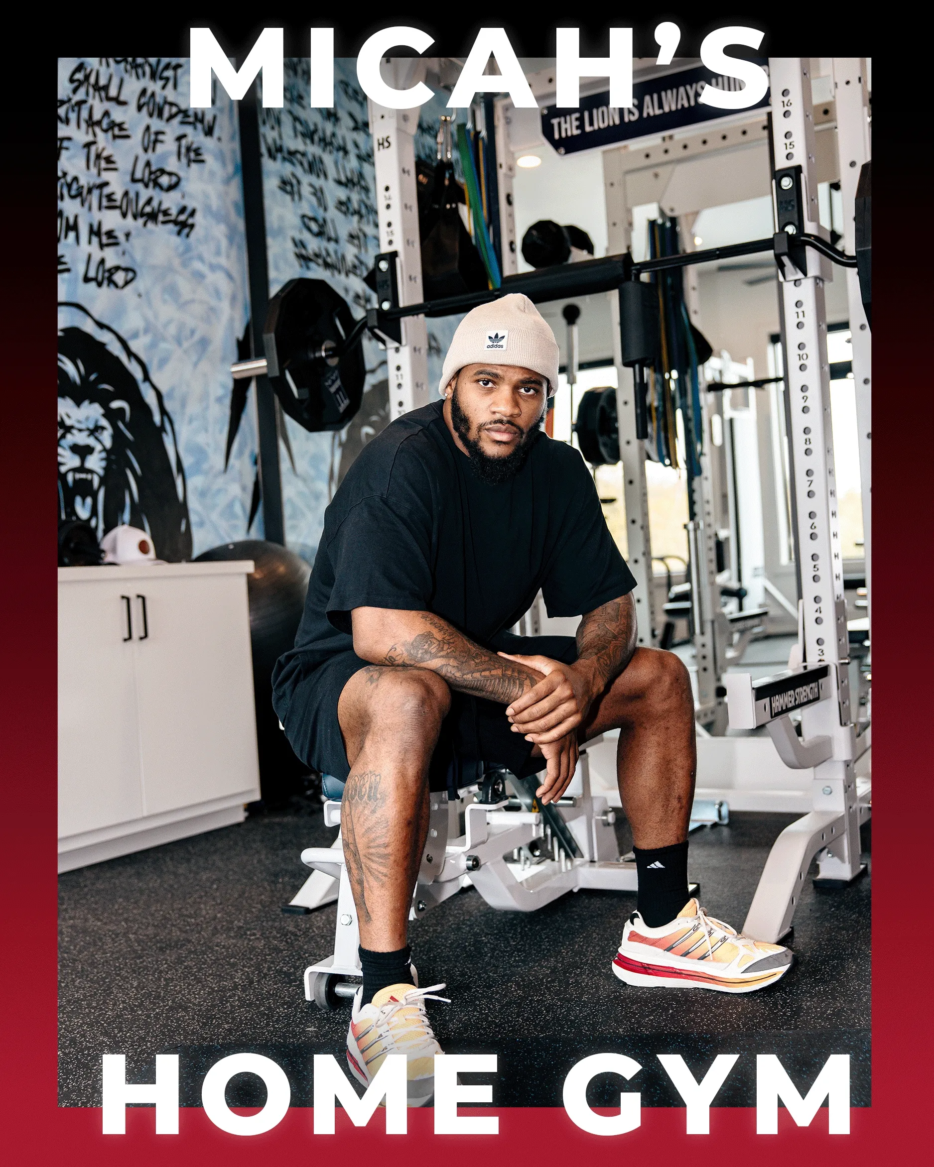 Micah Parsons' Home Gym