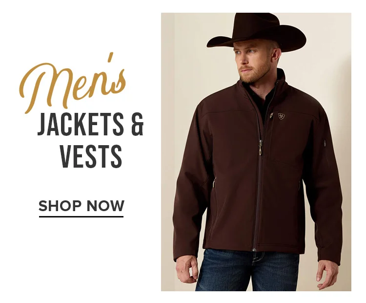 MEN'S JACKETS AND VESTS | SHOP NOW