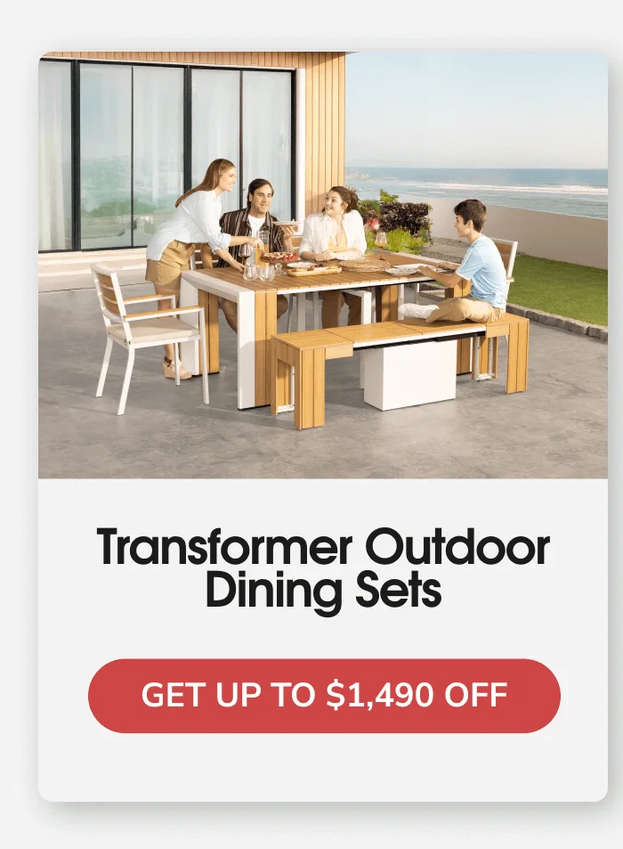 Transformer Outdoor Dining Sets