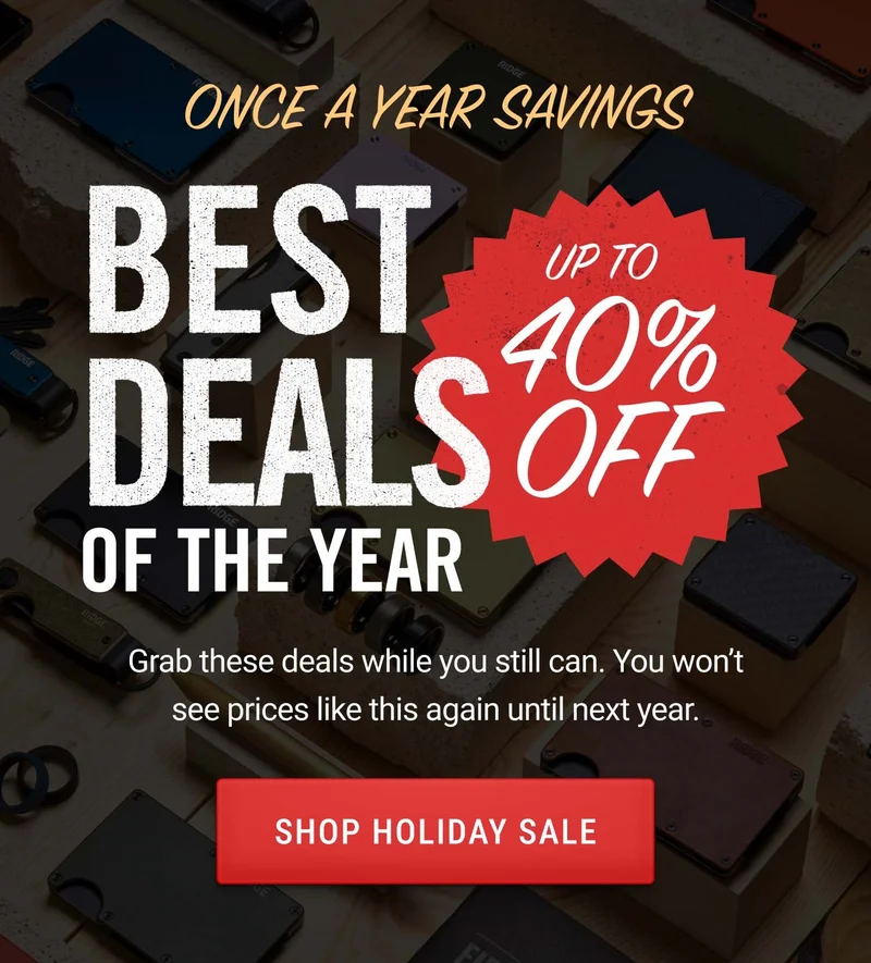 Up to 40% Off Holiday Sale Ends Soon