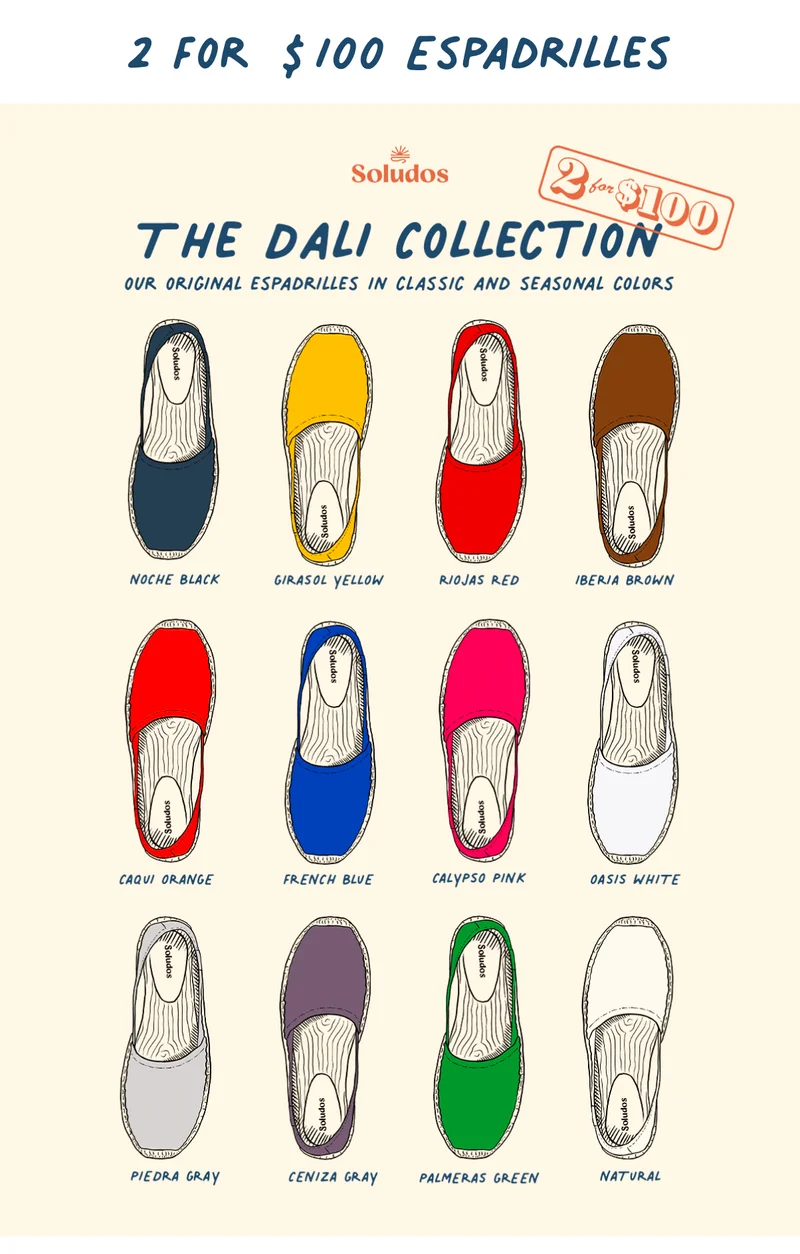 2 For $100 Espadrilles