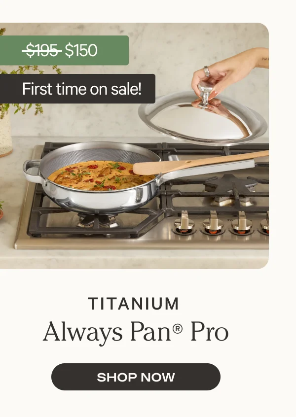 Titanium Always Pan Pro - Shop Now