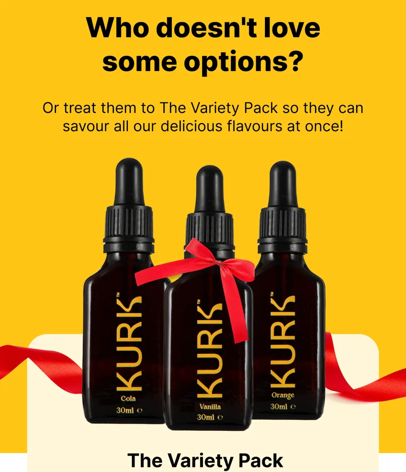 Who doesn't love some options? Or treat them to The Variety Pack so they can savour all our delicious flavours at once! The Variety Pack