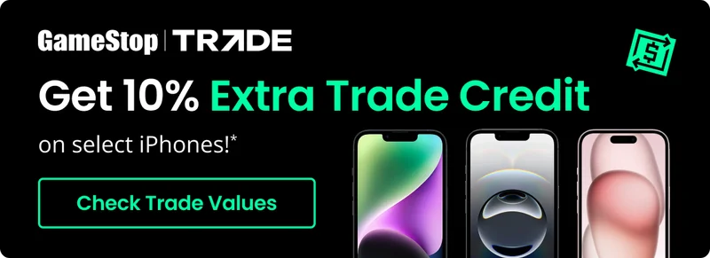 Get 10% Extra Trade Credit on select iPhone!* | Check Trade Values