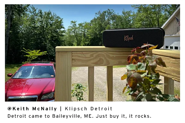 Klipsch Detroit Bluetooth Speaker