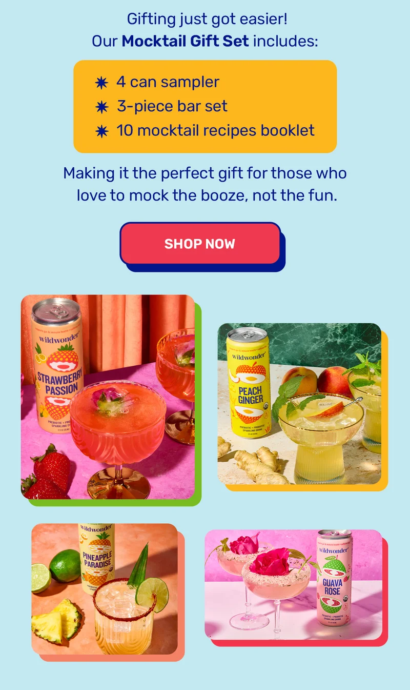 wildwonder mocktail kit gift set