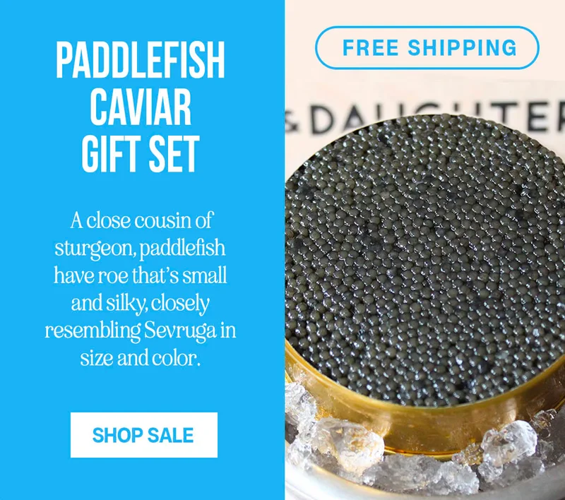 Paddlefish Caviar