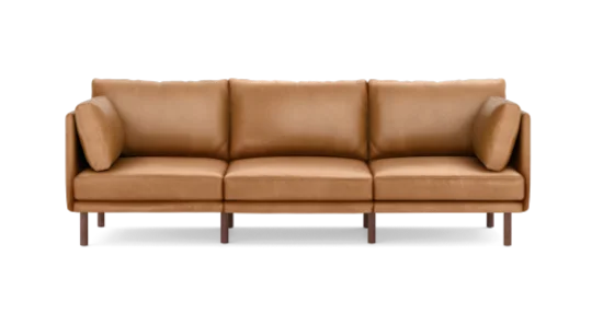 Field Leather 3-Piece Sofa