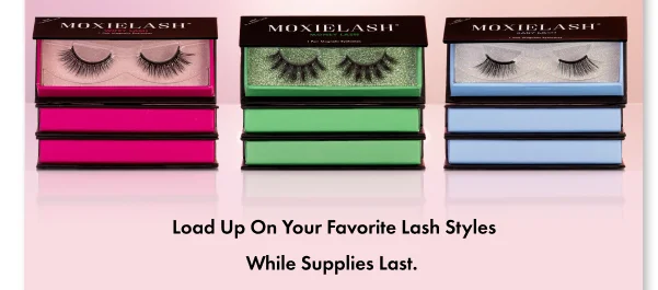 Load Up On Your Favorite Lash Styles While Supplies Last.