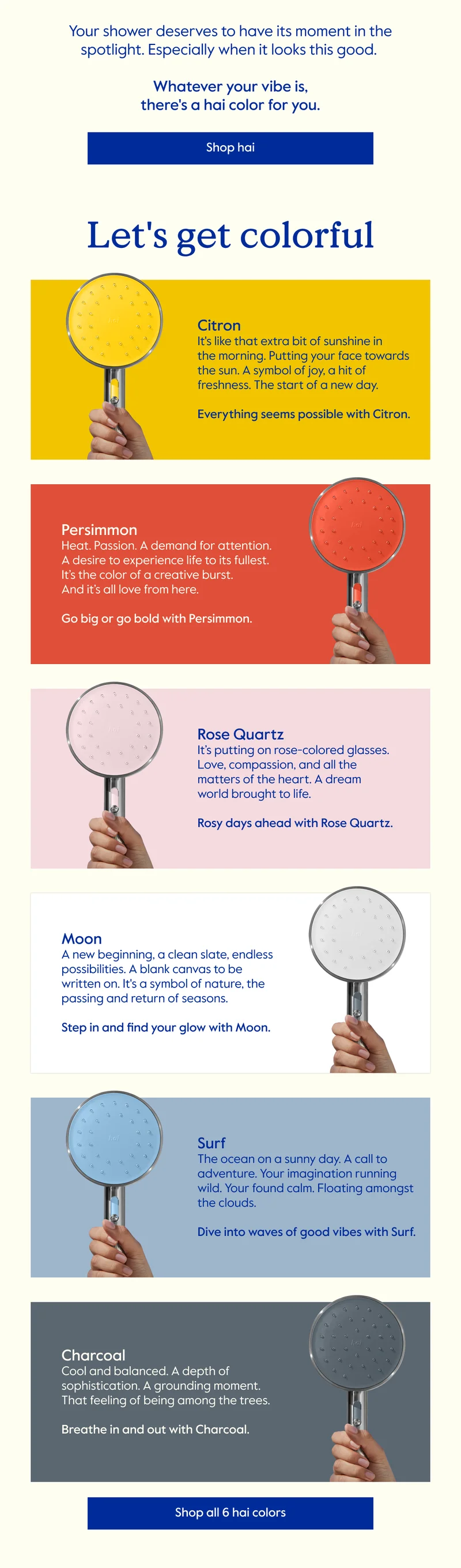 shop the smart showerhead