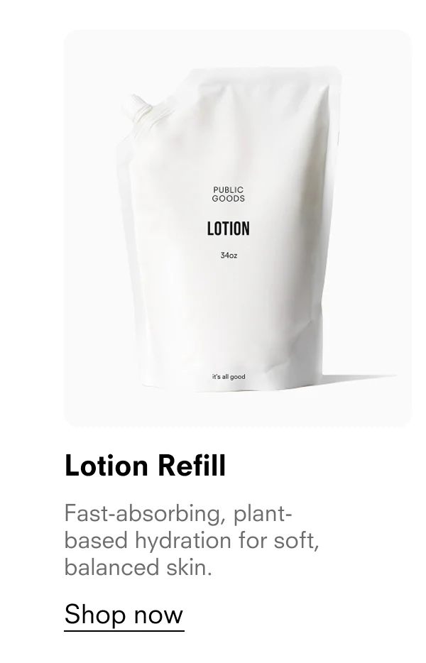 Lotion refill