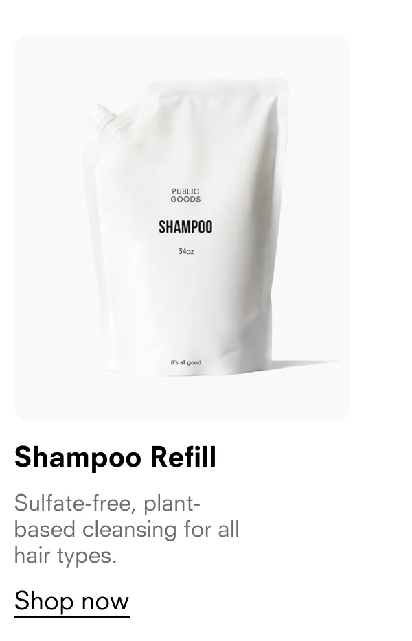 Shampoo refill