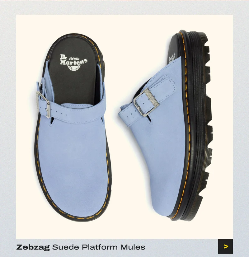 Zebzag Suede Platform Mules