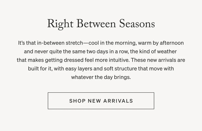 Shop New Arrivals