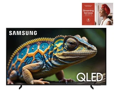 Samsung 2024 85" Q60D QLED 4K Smart TV w/ Solar Remote & 2-Year Warranty