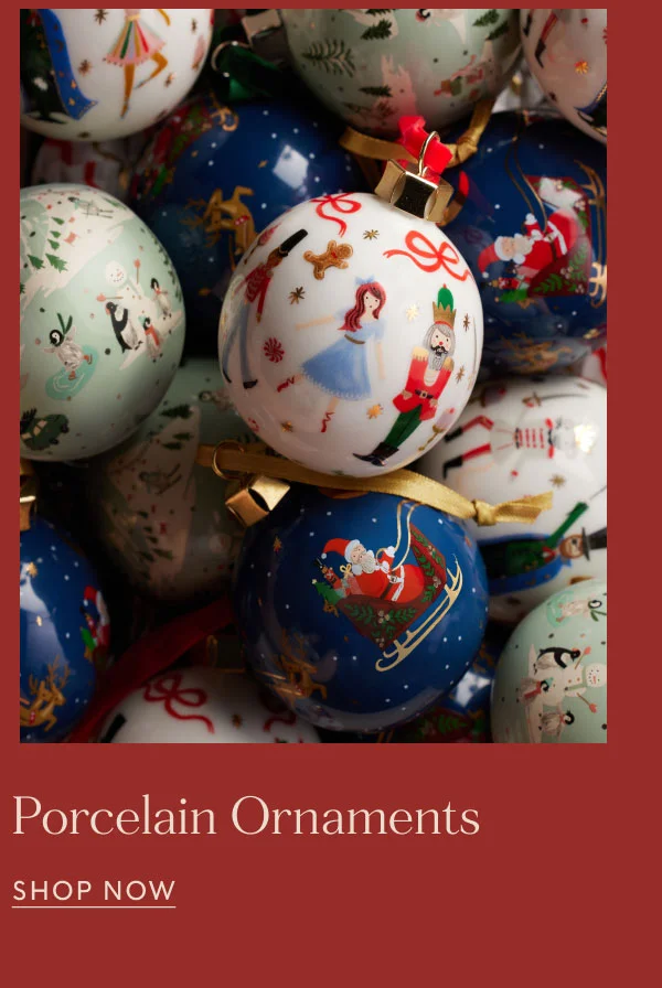 Porcelain Ornaments