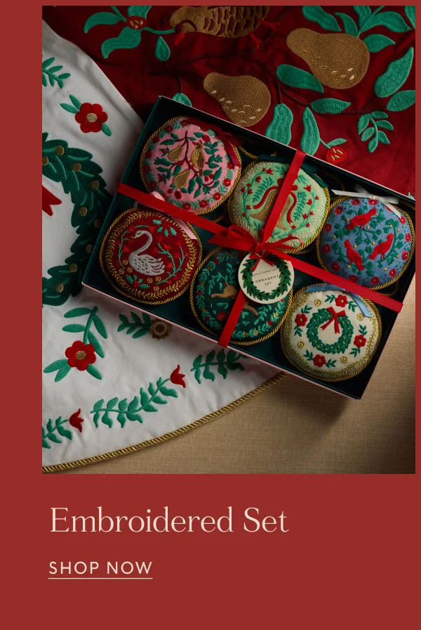 Embroidered Set