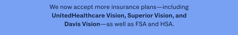 We now accept more insurance plans