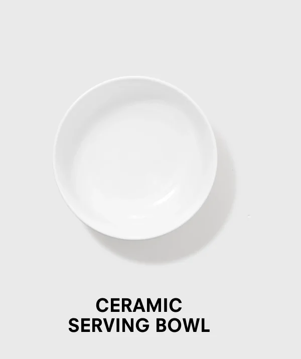 ceramic serving bowl