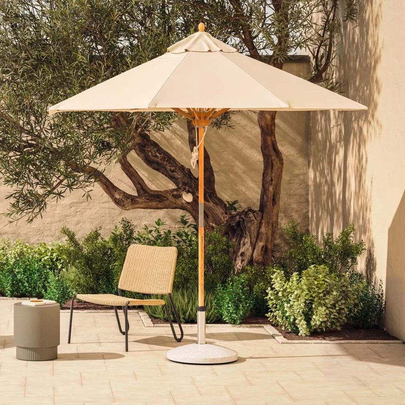 Umbrellas and Bases.