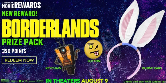 NEW REWARD! | BORDERLANDS PRIZE PACK | 350 POINTS | REDEEM NOW >