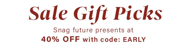 Black Friday Preview 40% Off