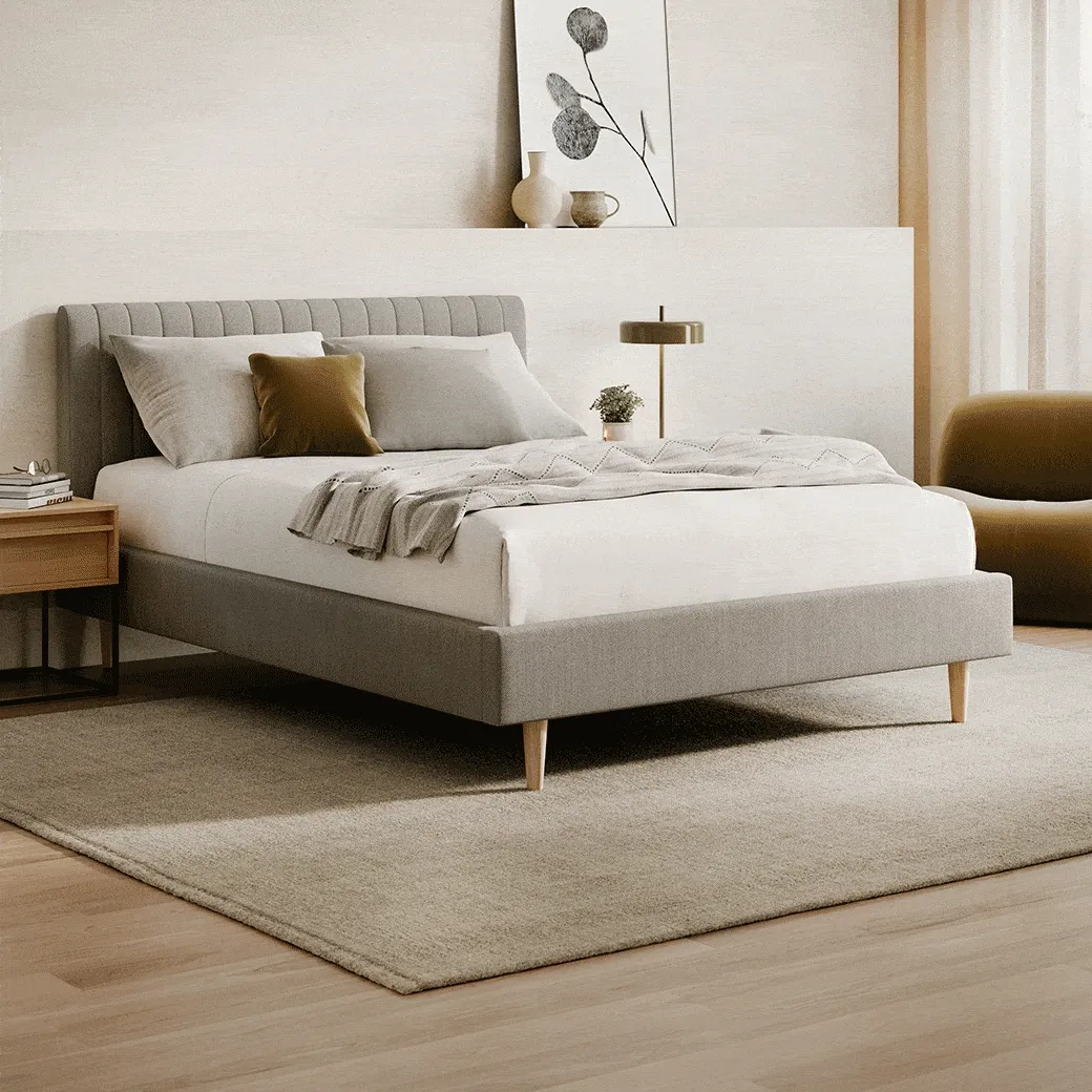 20% Off the Claremont Bed Frame (in Slate or Linen)*