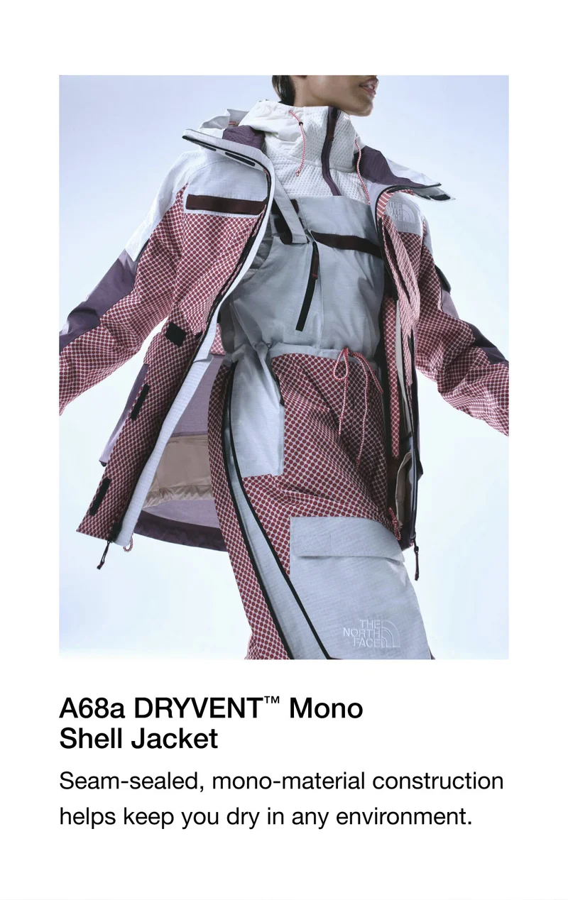 A68a DRYVENT™ Mono Shell Jacket - Seam-sealed, mono-material construction helps keep you dry in any environment.