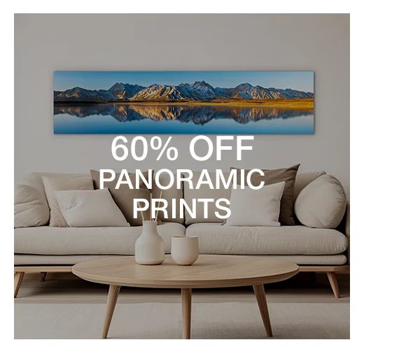 60% off Panoramic Prints