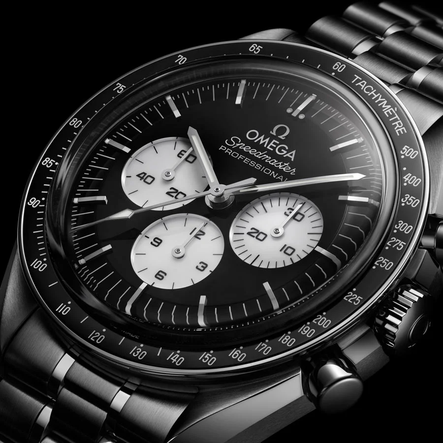 31030425001004 Moonwatch steel on steel - dial