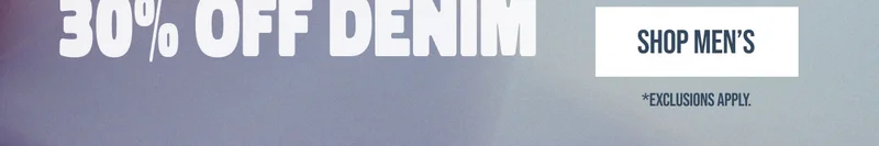 30% off Denim Shop Men's