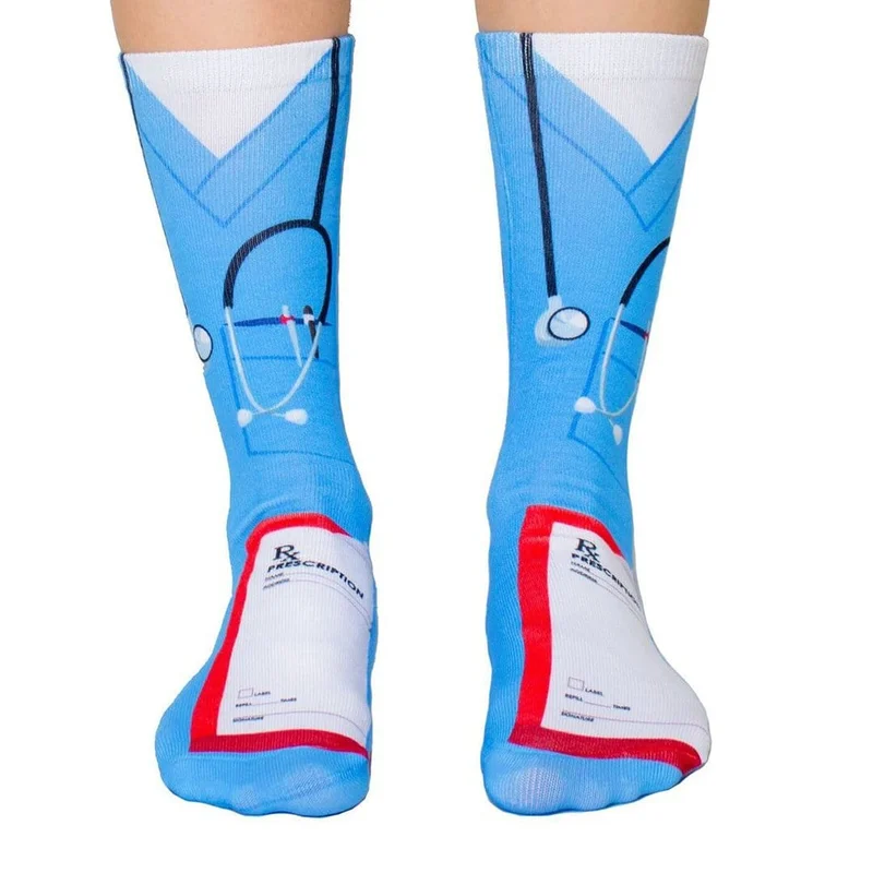 Image of Nurse Socks - Unisex Crew Sock