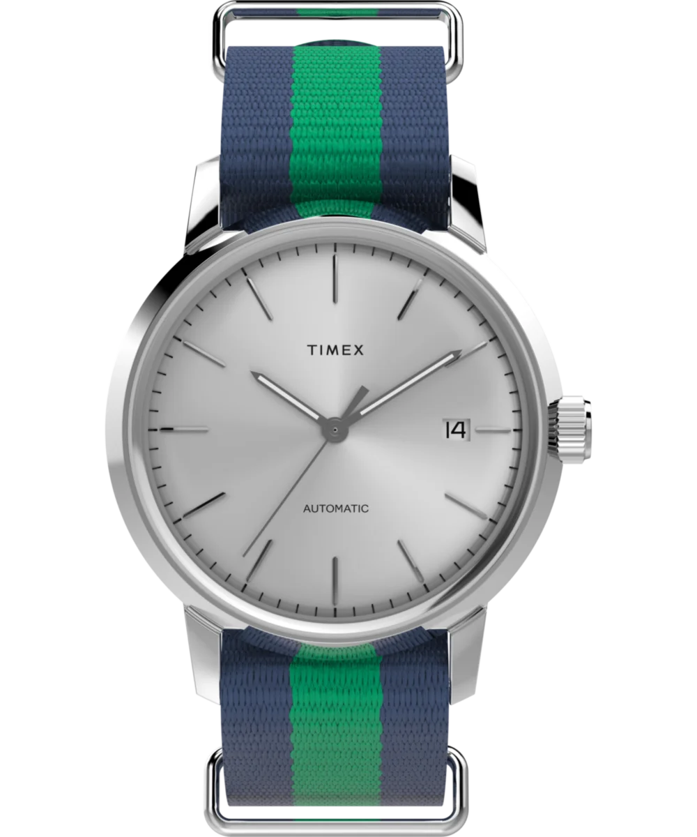 Image of Marlin® Automatic 40mm Fabric Strap Watch