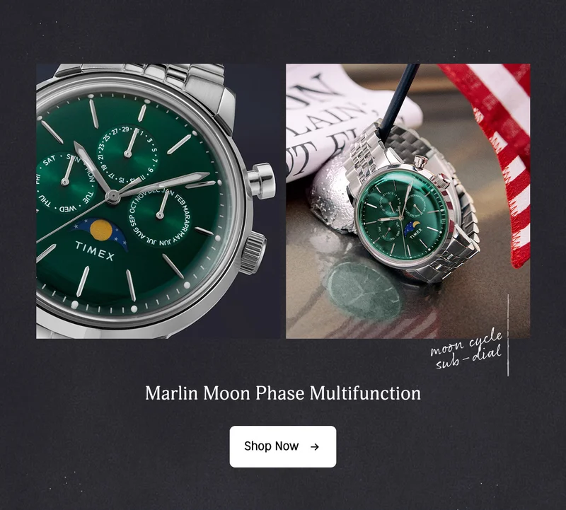 Marlin Moon Phase Multifunction | Shop Now