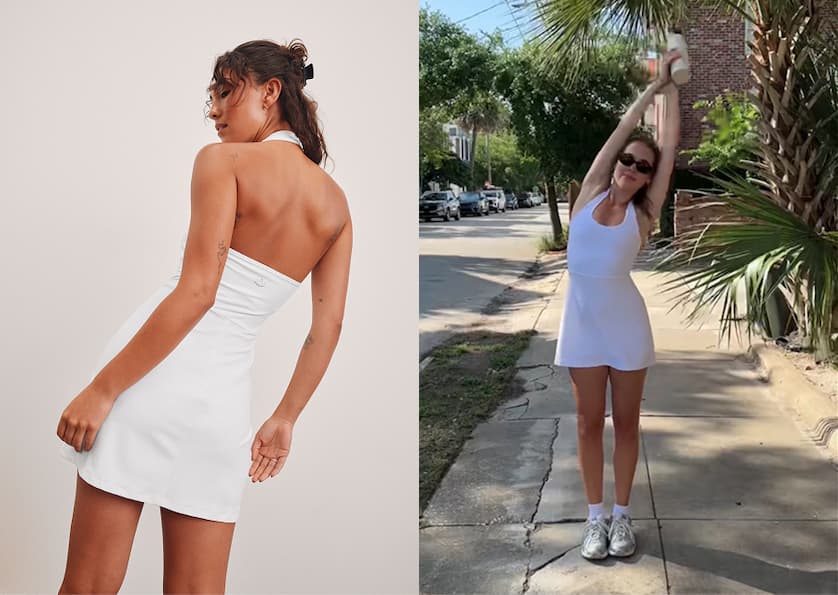 Spacedye Prep Halter Dress