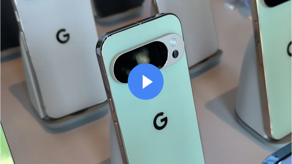 the image of a pixel 10 linking to a YouTube short video