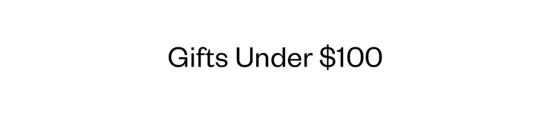 Gifts Under $100