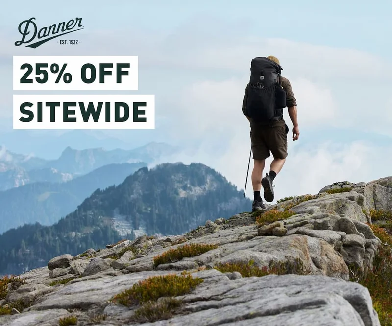 Danner - 25% OFF SITEWIDE