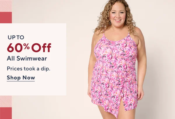 swimwear up to 60% off